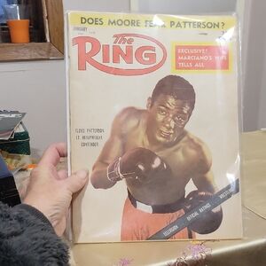 1956 FLOYD PATTERSON~ Rhe Ring Magazine
